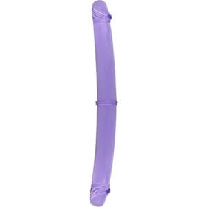 SEVEN CREATIONS - Doppelp penis 30 cm Lila