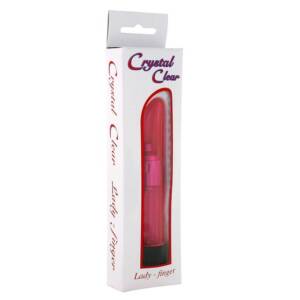 SEVEN CREATIONS - Kristallklarer Vibrator Lady Rosa