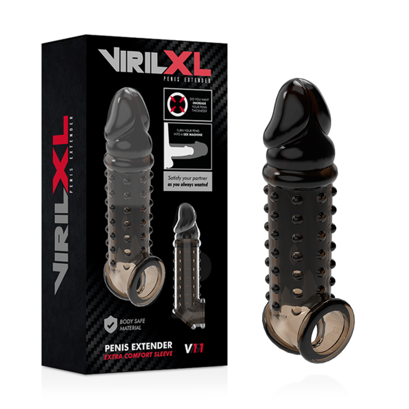 VIRILXL - Penisverlängerung und Hülle V11 Schwarz