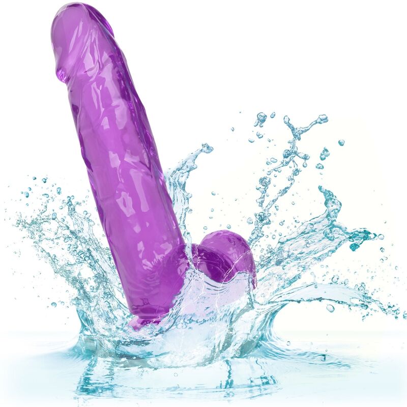CALEXOTICS - GRÖSSE KÖNIGIN-DILDO LILA 15,3 CM