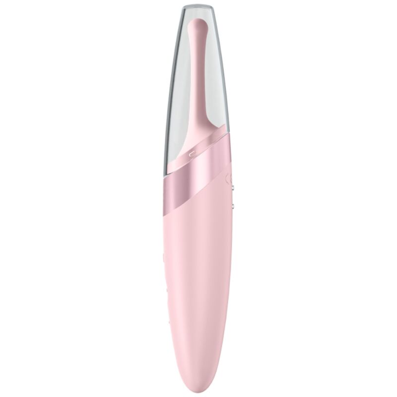 SATISFYER - TWIRLING DELIGHT CLIT TIP VIBRATOR ROSA