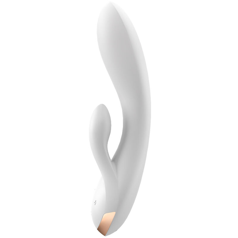 DOUBLE FLEX VIBRATOR APP Weiß