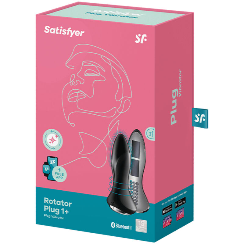 ROTATOR PLUG 1+ VIBRIERENDER PLUGAPP Schwarz