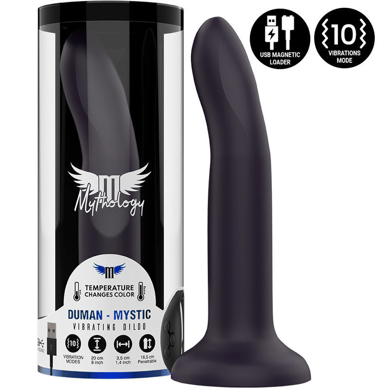 MYTHOLOGY - DUMAN MYSTIC DILDO L - Vibrator kompatibel mit WATCHME Wireless-Technologie