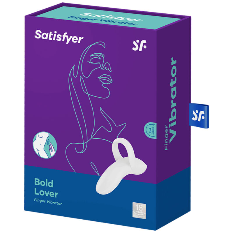 SATISFYER - BOLD LOVER Fingervibrator Weiß