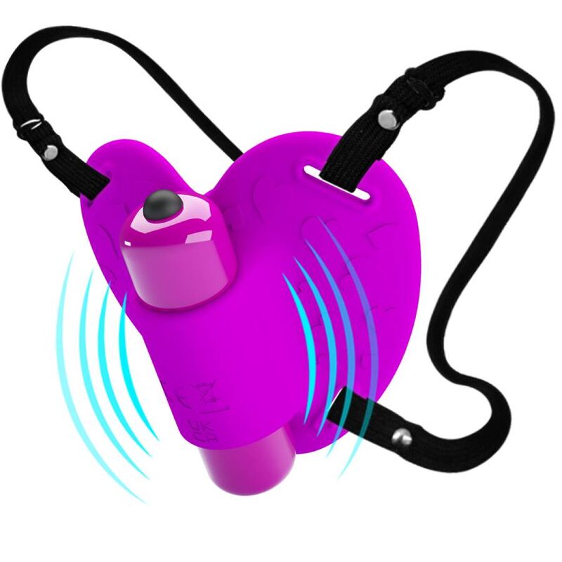 PRETTY LOVE - HEARTBEAT Klitorismassager 10 Vibrationsmodi Lila