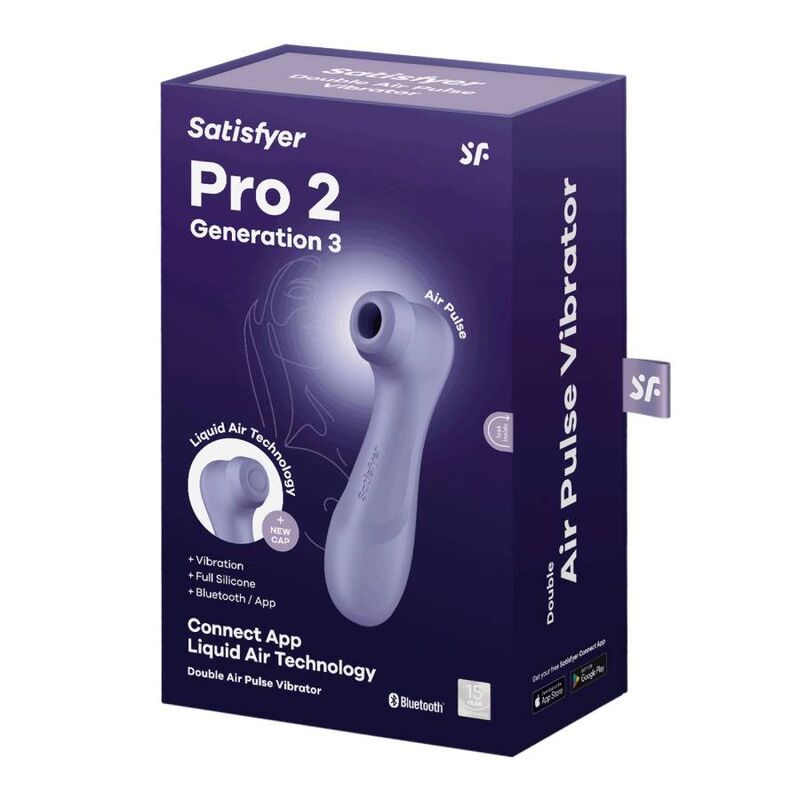 SATISFYER - PRO 2 GENERATION 3 LILA BLUETOOTH & APP