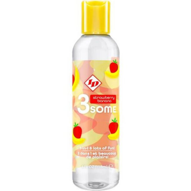 ID 3SOME - 4 FL OZ Beere-Banane-Flasche