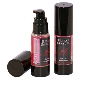 EXTASE SENSUAL - Massageöl mit extra frischem Erdbeer-Effekt 30 ml