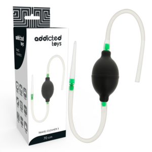 ADDICTED TOYS - Schwarzes Enema-Set