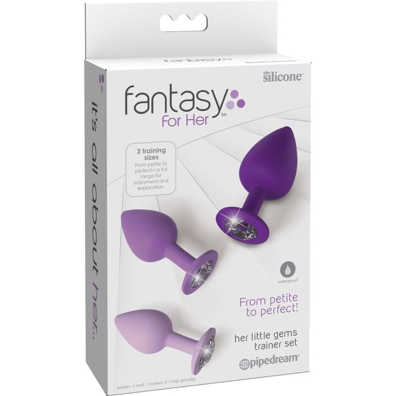 FANTASY FOR HER - Violettes Analplug-Set