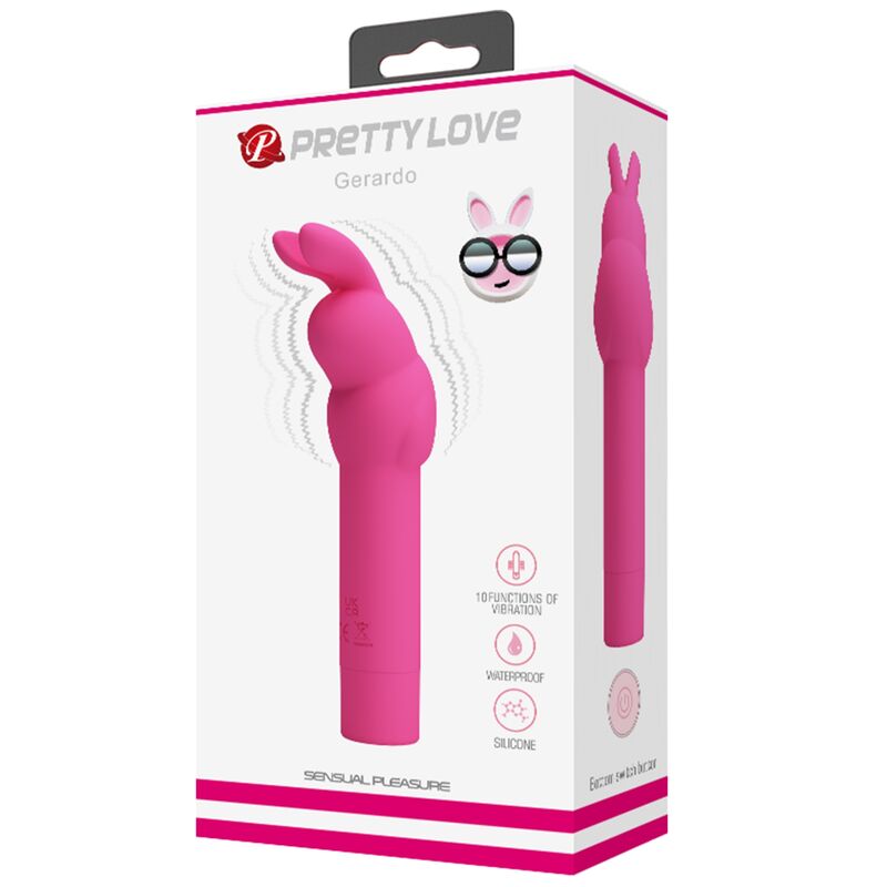 PRETTY LOVE - GERARDO Fuchsia Silikonvibrator