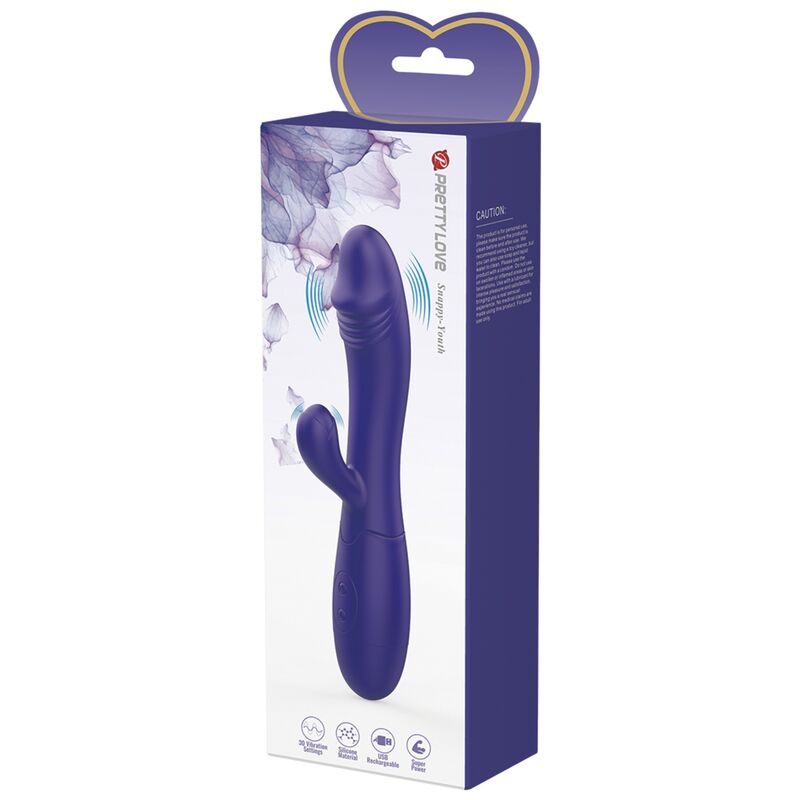 PRETTY LOVE - SNAPPY Jugendvibrator & G-Punkt-Stimulator Violett