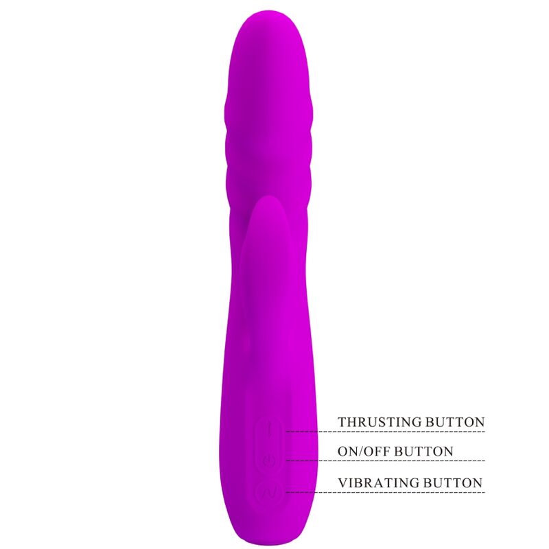 PRETTY LOVE - MELANIE LILA WIEDERAUFLADBARER KANINCHENVIBRATOR