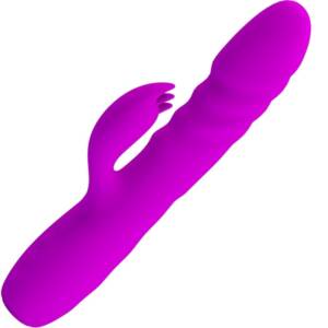 PRETTY LOVE - MELANIE LILA WIEDERAUFLADBARER KANINCHENVIBRATOR