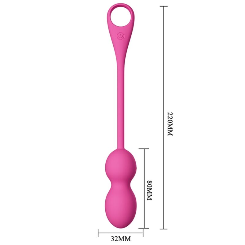 PRETTY LOVE - ELVIRA PINK Wiederaufladbares Vibrations-Ei