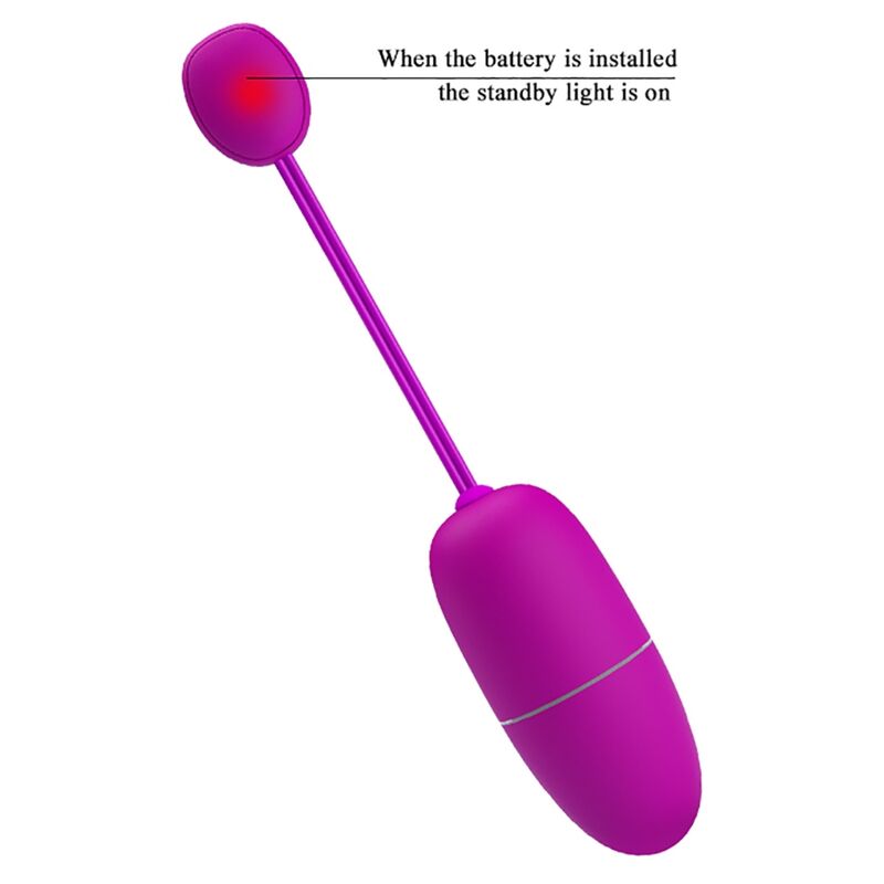 PRETTY LOVE - VIBRATIONS-EI DER NYMPHE, APP-GESTEUERT, LILA