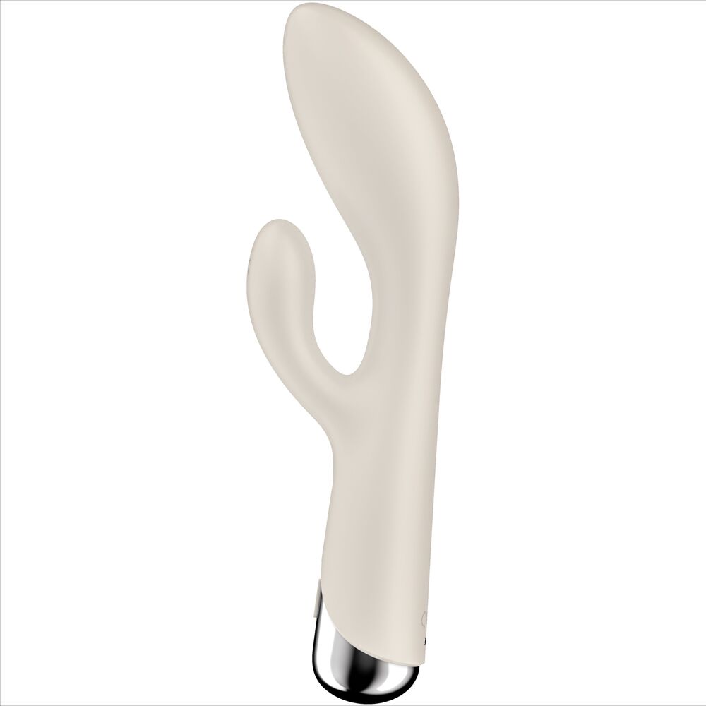 SATISFYER - SPINNING RABBIT 1 Klitoris- und G-Punkt-Stimulation Beige