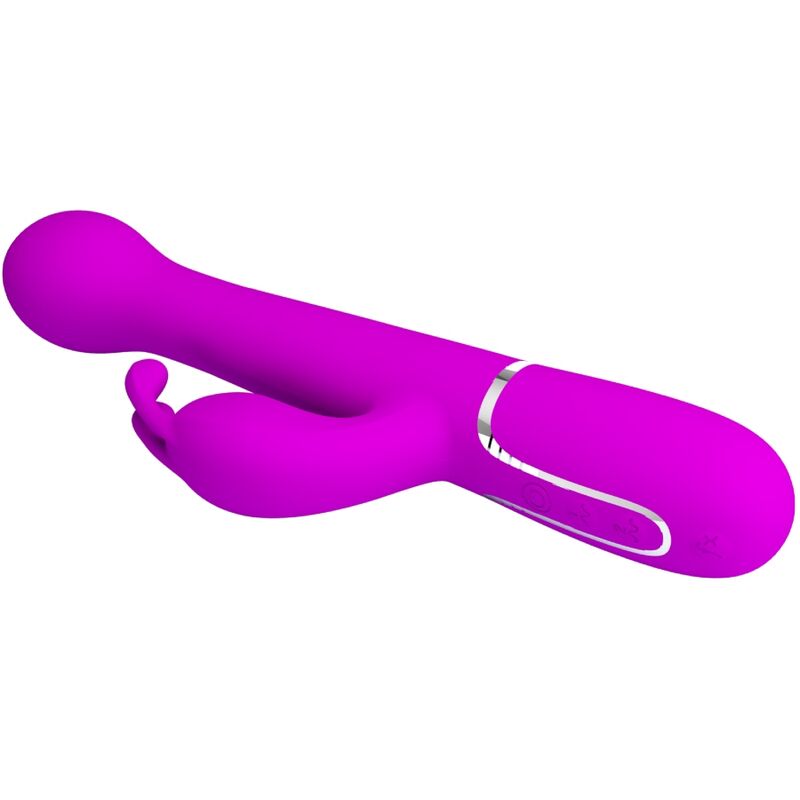 PRETTY LOVE - DEJON RABBIT VIBRATOR 3 IN 1 Multifunktionsvibrator Lila