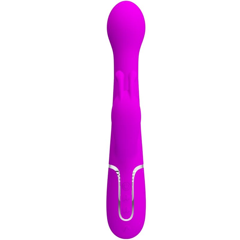PRETTY LOVE - DEJON RABBIT VIBRATOR 3 IN 1 Multifunktionsvibrator Lila