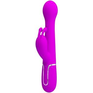 PRETTY LOVE - DEJON RABBIT VIBRATOR 3 IN 1 Multifunktionsvibrator Lila