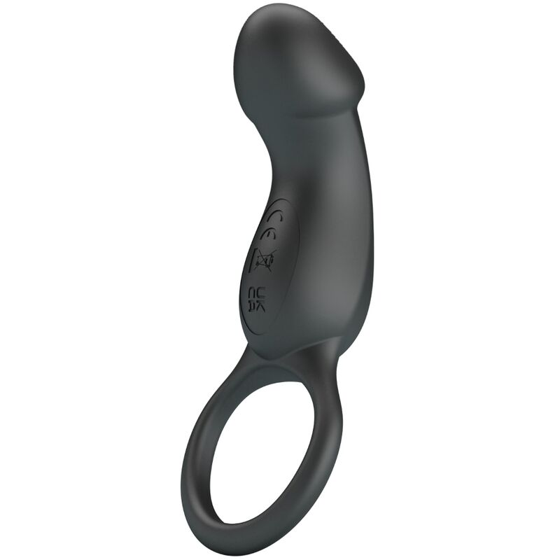 PRETTY LOVE - TRAE VIBRATOR MIT SCHWARZEM STIMULATOR