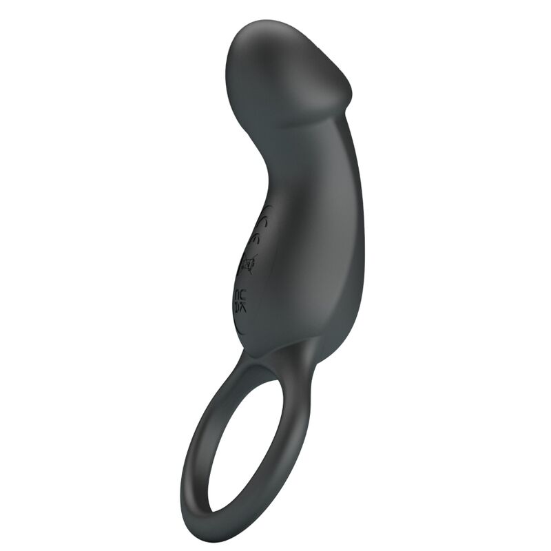 PRETTY LOVE - TRAE VIBRATOR MIT SCHWARZEM STIMULATOR