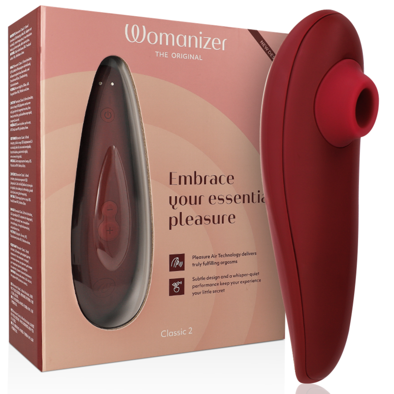 WOMANIZER - CLASSIC 2 Klitorisstimulator Bordeaux