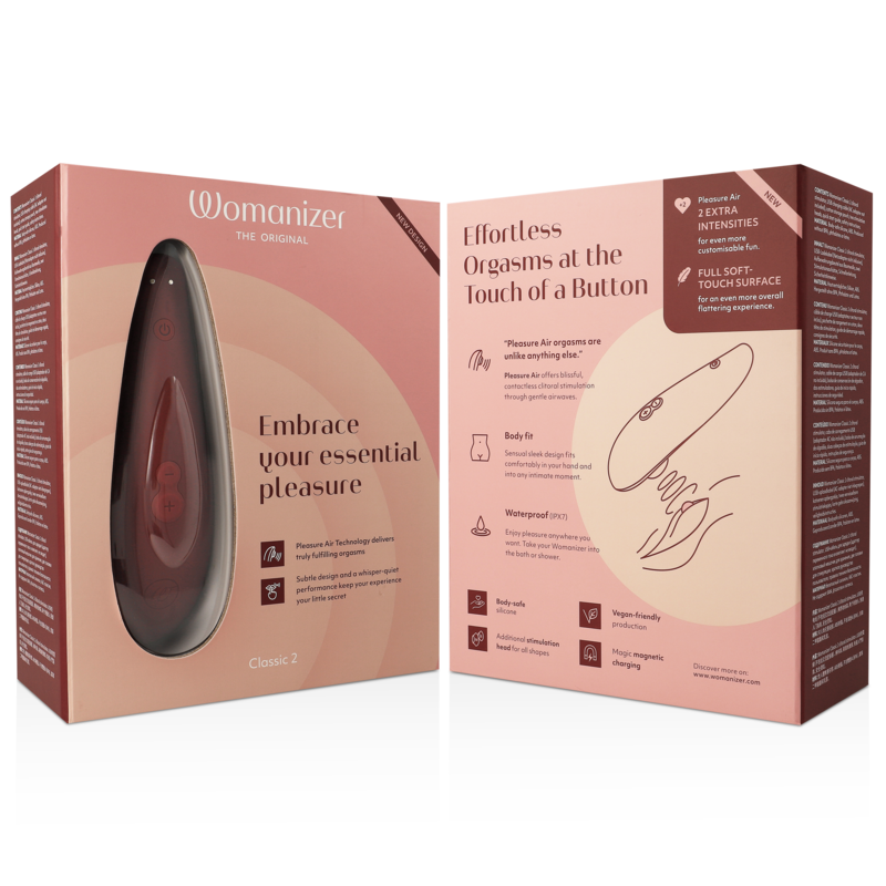 WOMANIZER - CLASSIC 2 Klitorisstimulator Bordeaux