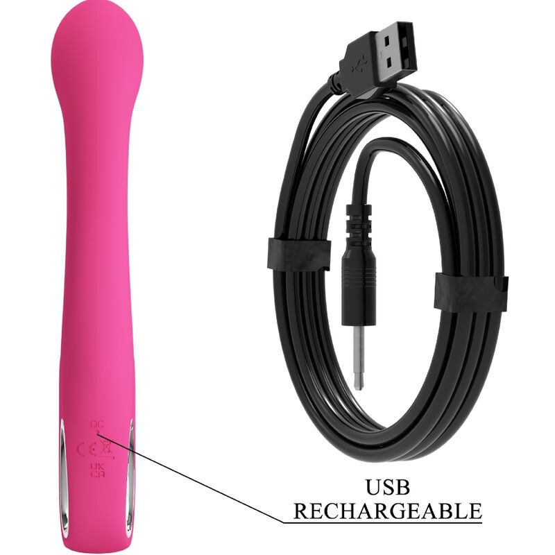 PRETTY LOVE - FRITZ RABBIT VIBRATOR 12 VIBRATIONEN Rosa