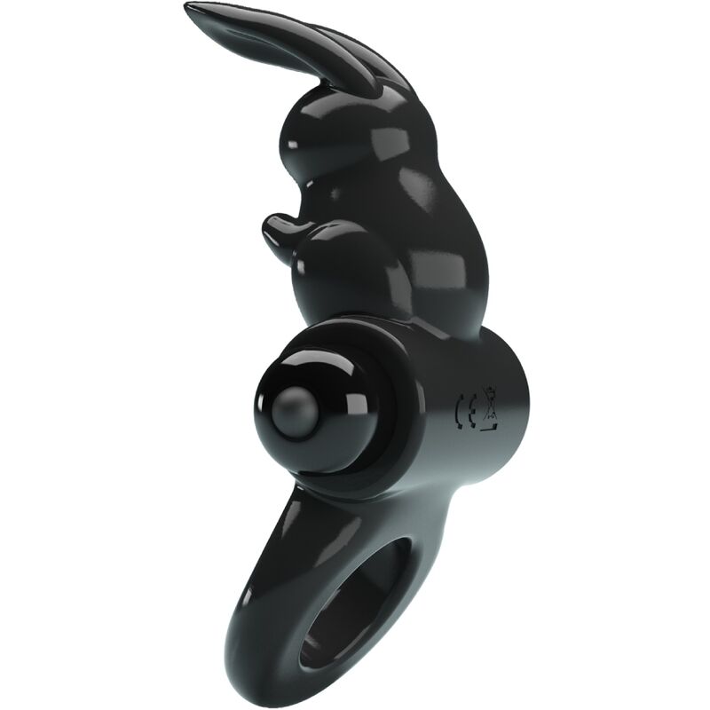 PRETTY LOVE - Aufregender Ring Rabbit Vibratorring 10 Vibrationen Schwarz