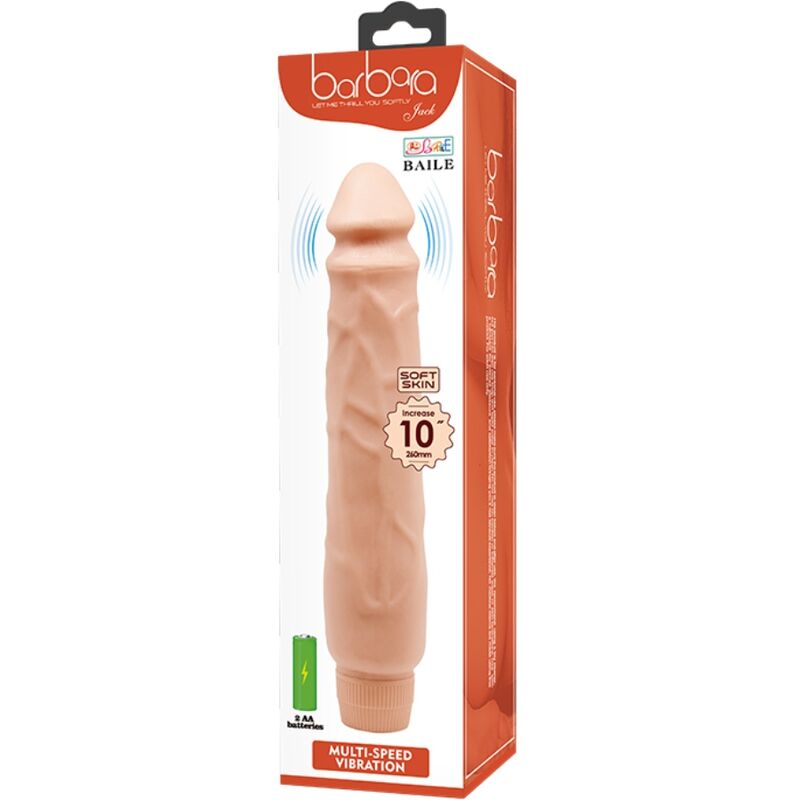 BAILE - JACK realistischer Vibrator 26 cm Haut
