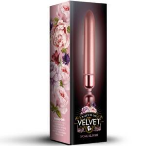 ROCKS-OFF - Vibrationskugel TOUCH OF VELVET ROSE BLOOM 10 GESCHWINDIGKEITEN