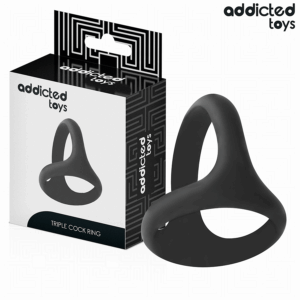 ADDICTED TOYS - Dicker Dreifach-Penisring
