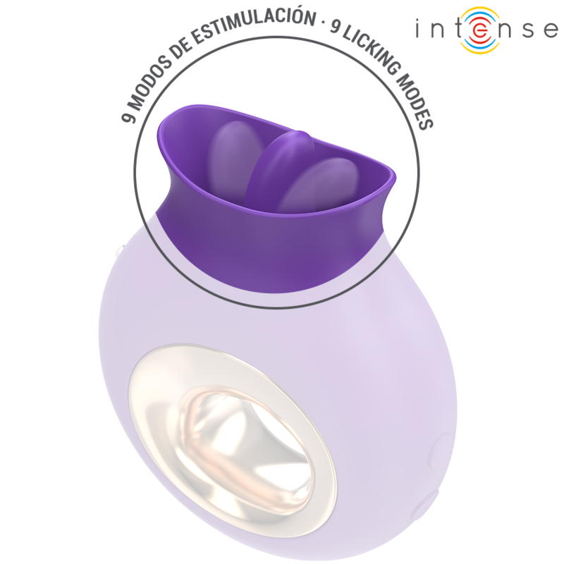 INTENSE - TULI Klitorisstimulator 9 Vibrationen & 9 Oszillatione Lila