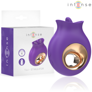 INTENSE - TULI Klitorisstimulator 9 Vibrationen & 9 Oszillatione Lila