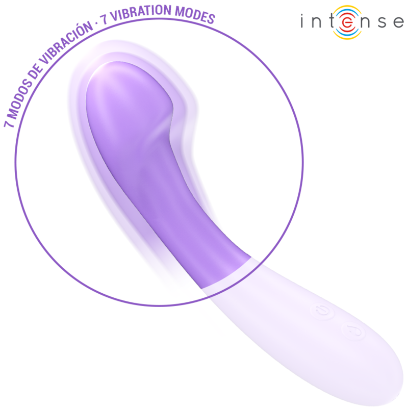 INTENSE - BECKY VIBRATOR 19 CM HEIZBAR 7 VIBRATIONSSTUFEN LILA