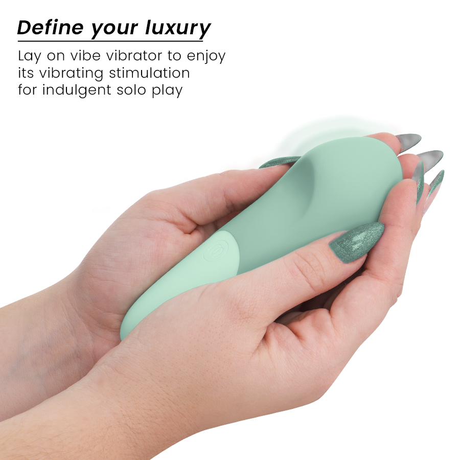 WOMANIZER - VIBE LAY-ON SILENT VIBRATOR SALBEI