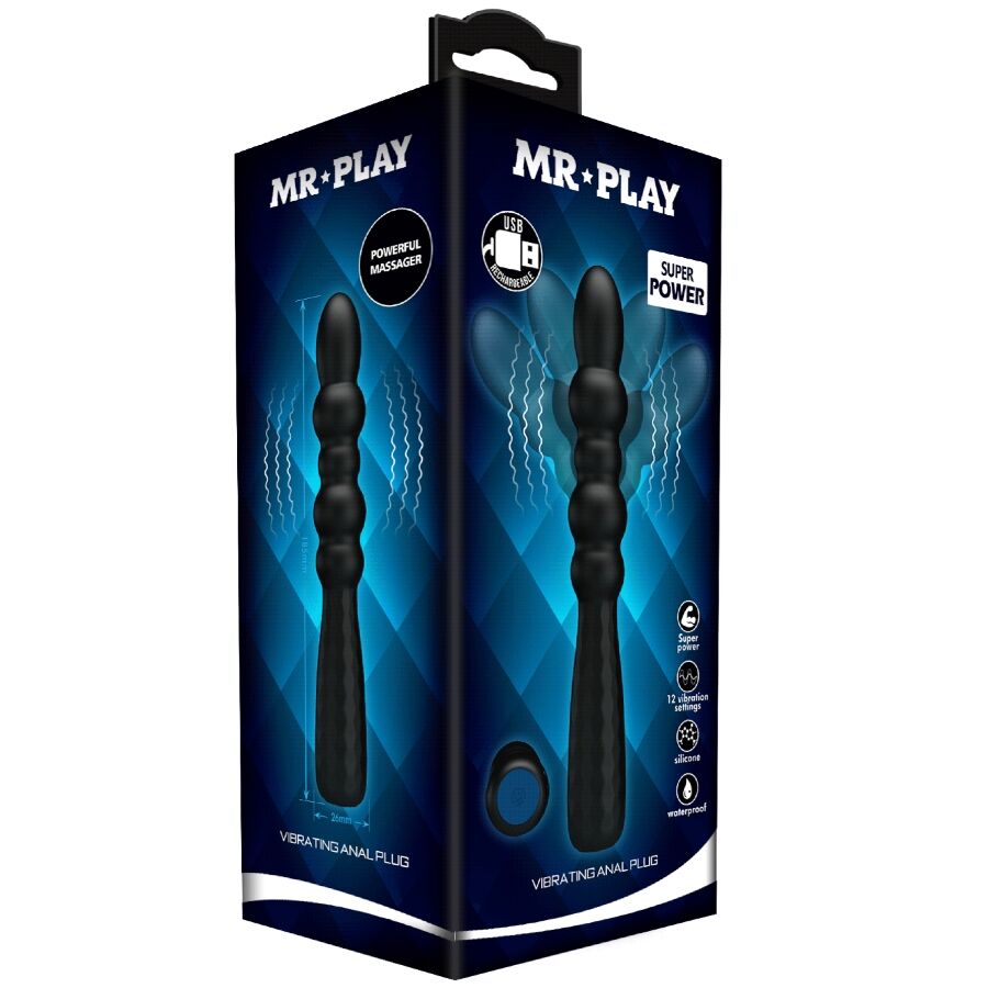 MR PLAY - Flexibler Vibrations-Analplug