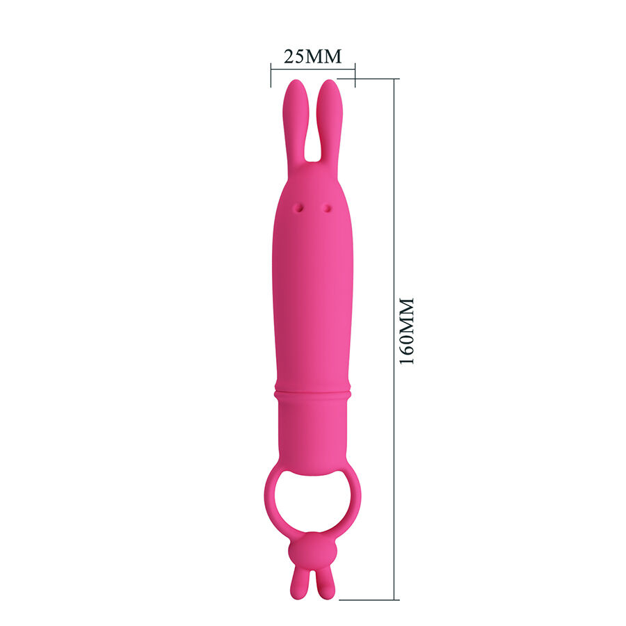 PRETTY LOVE - DELIA RABBIT VIBRATOR MIT Widerstandsring