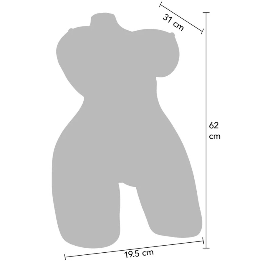 VERBORGENE BEGIERDE - GROSSER COLLEGE-FICK-SCHLAMPE-TORSO-MASTURBATOR 15 KG