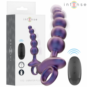 INTENSE - TITO VIBRIERENDER ANALPLUG MODELL 3 MIT FERNBEDIENUNG