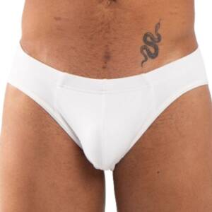 BURN - 021 Weißer Slip L