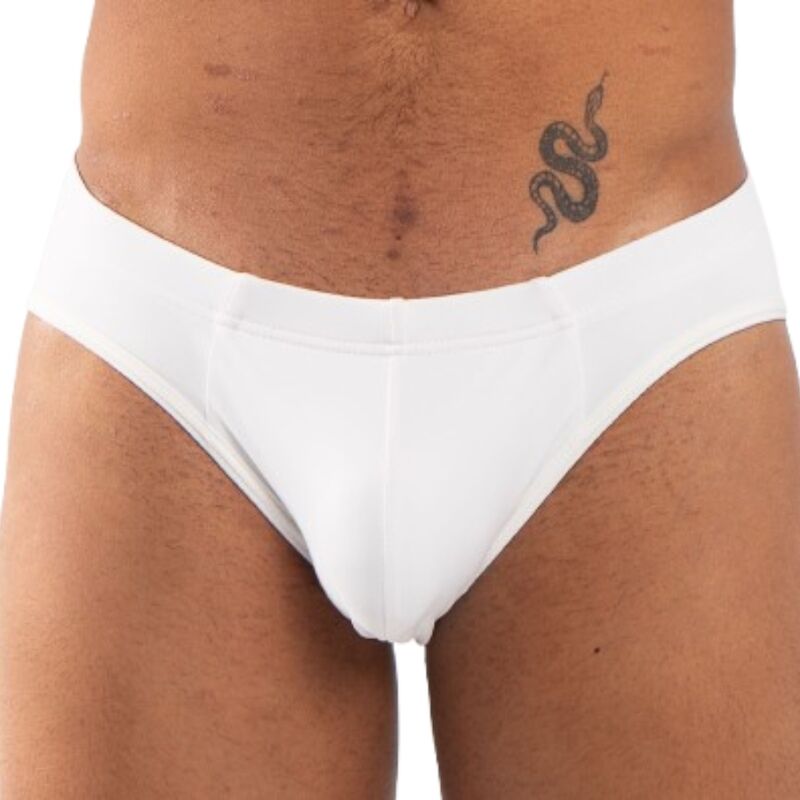 BURN - 021 Weißer Slip L