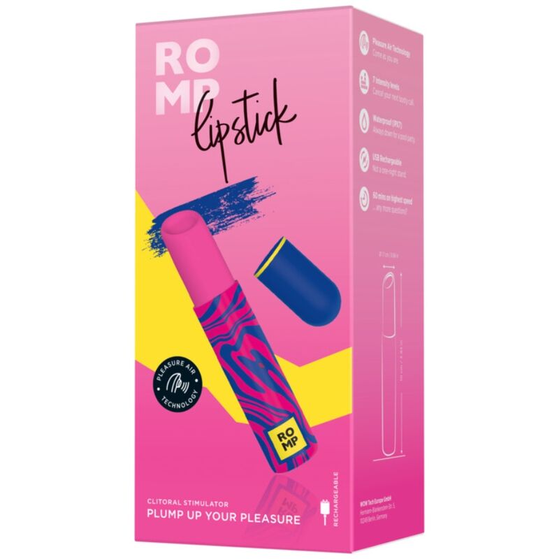 ROMP - Klitorisstimulator Lippenstift mit 7 Stufen