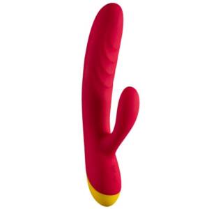 ROMP - JAZZ wiederaufladbarer Hasenvibrator Rot