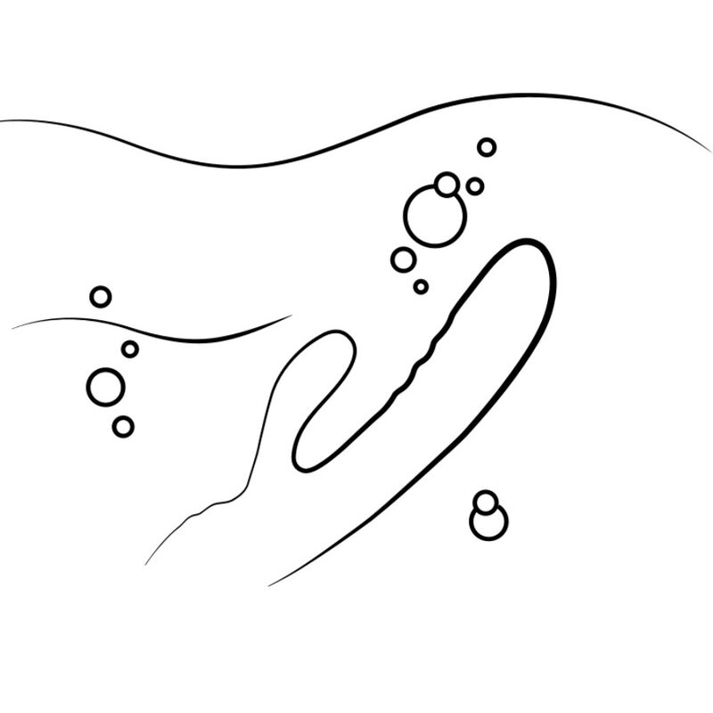 ROMP - JAZZ wiederaufladbarer Hasenvibrator Rot
