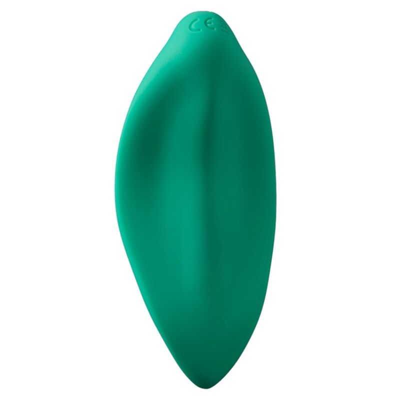 ROMP - Wellenvibrator Klitorisstimulator, ergonomische Form, Aquagrün