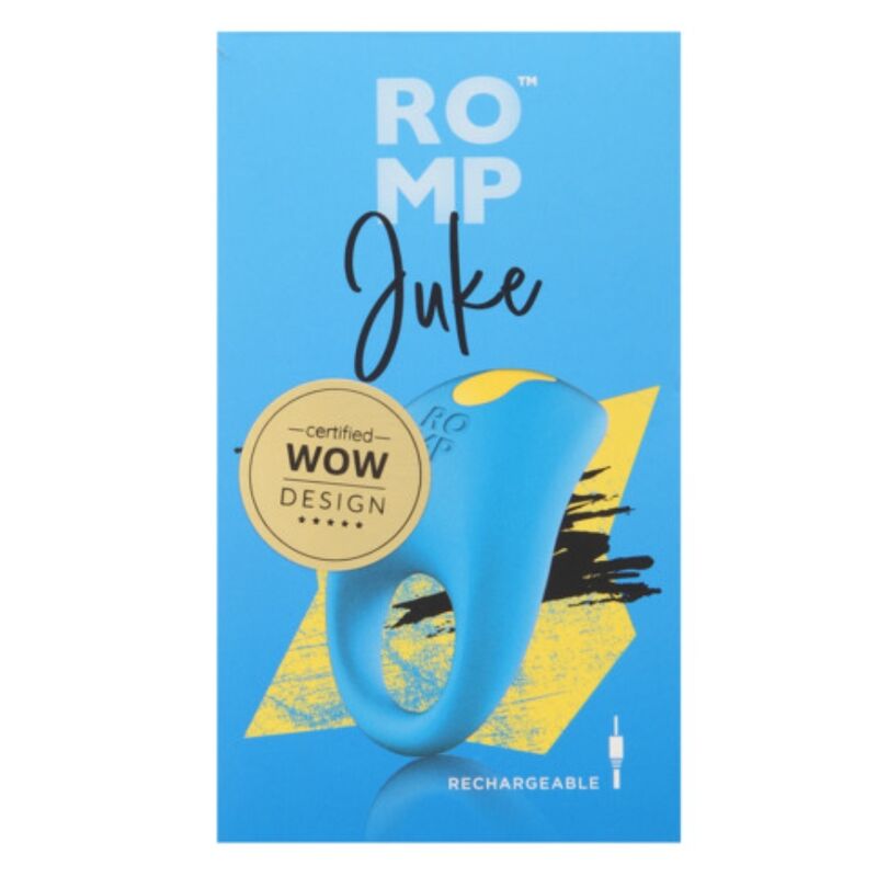 ROMP - JUKE Silikon-Penisring mit Klitorisstimulationsvibrator