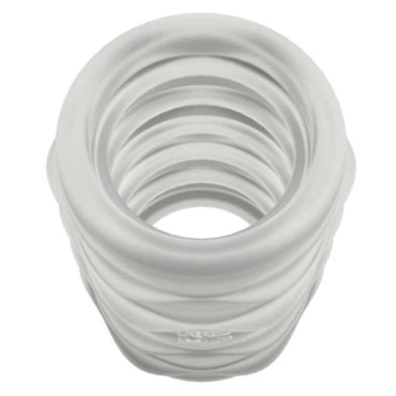 ROMP - MOSH transparenter Männermasturbator mit 6 cm wendbarer Hülle